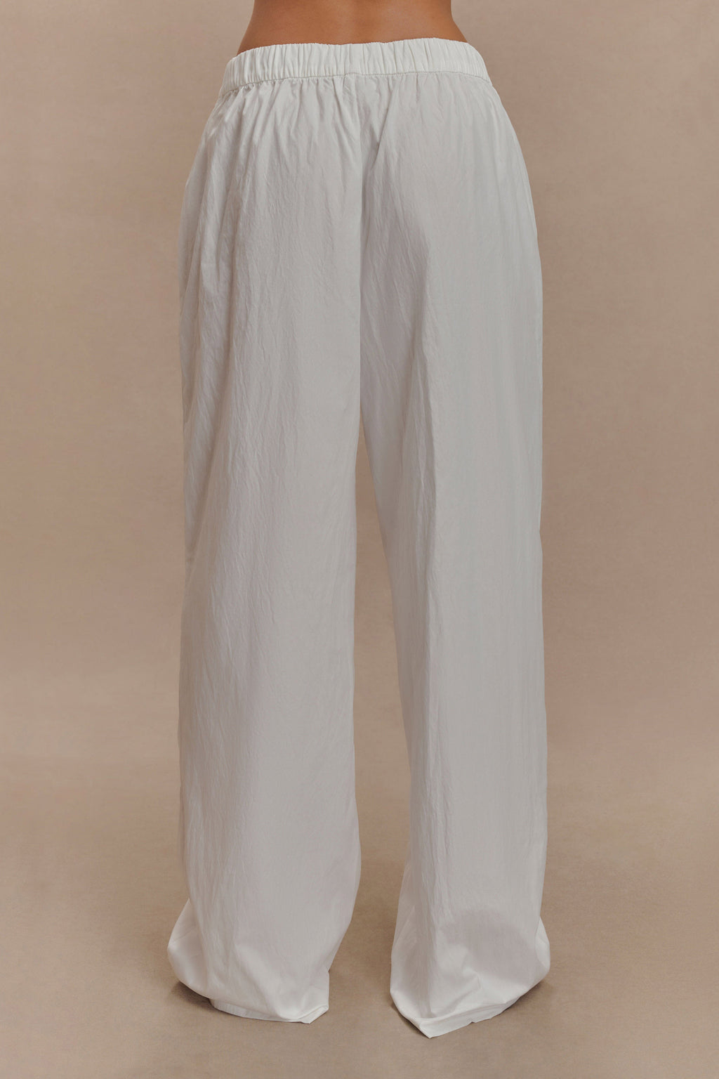Campbell Pamuklu Bol Paça Pantolon