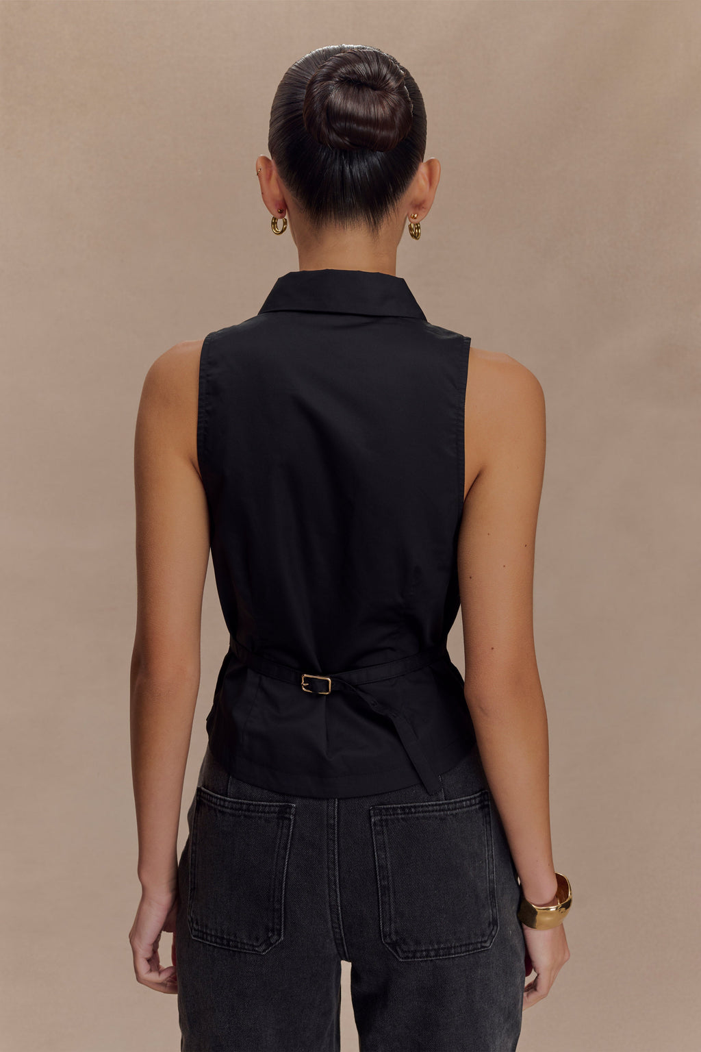 Selene Halter Yaka Kolsuz Gömlek