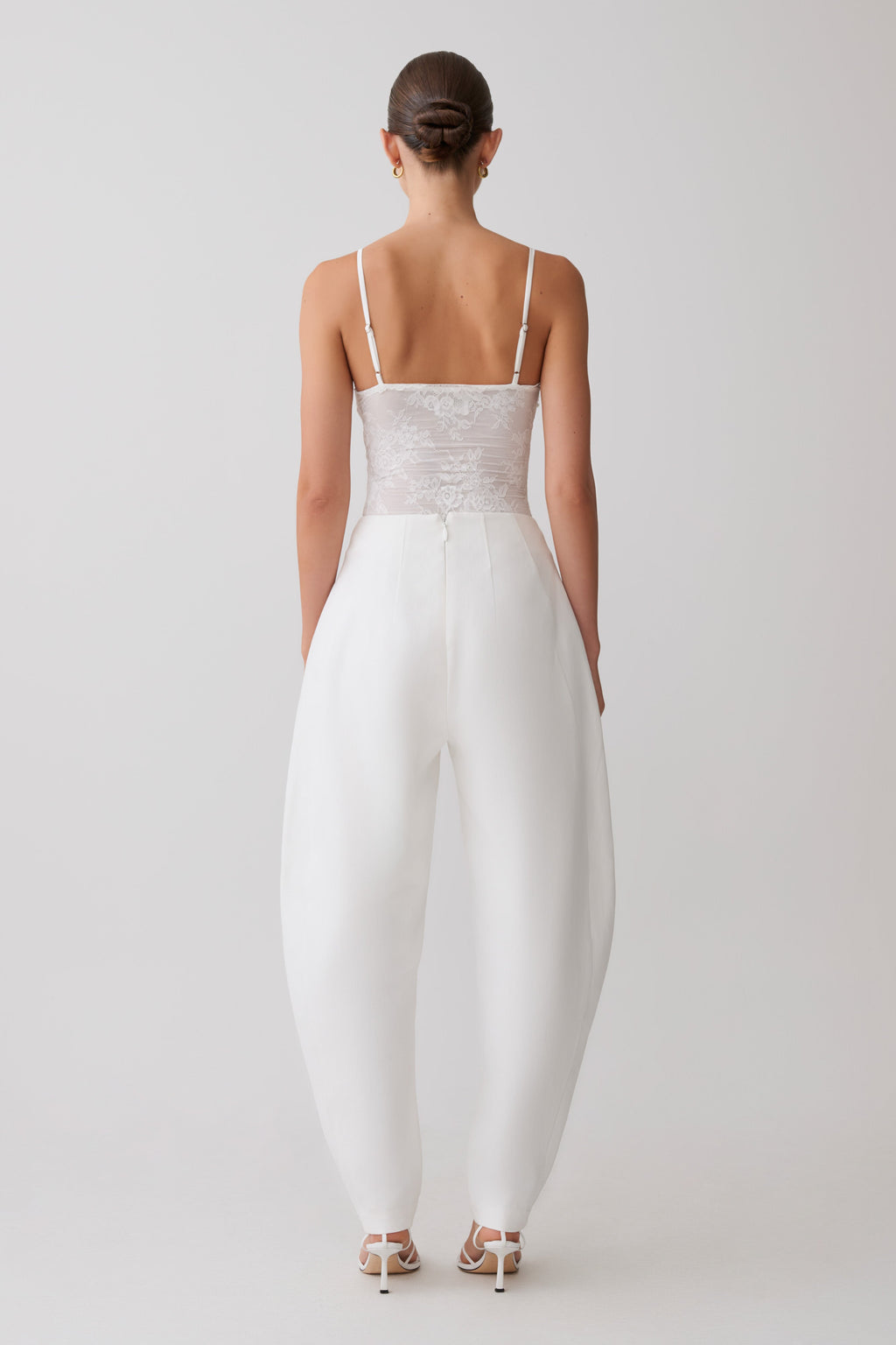 Oriana Keten Oversize Pantolon