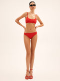 Cherry Bomb Kırmızı Bağcıklı Bikini Seti