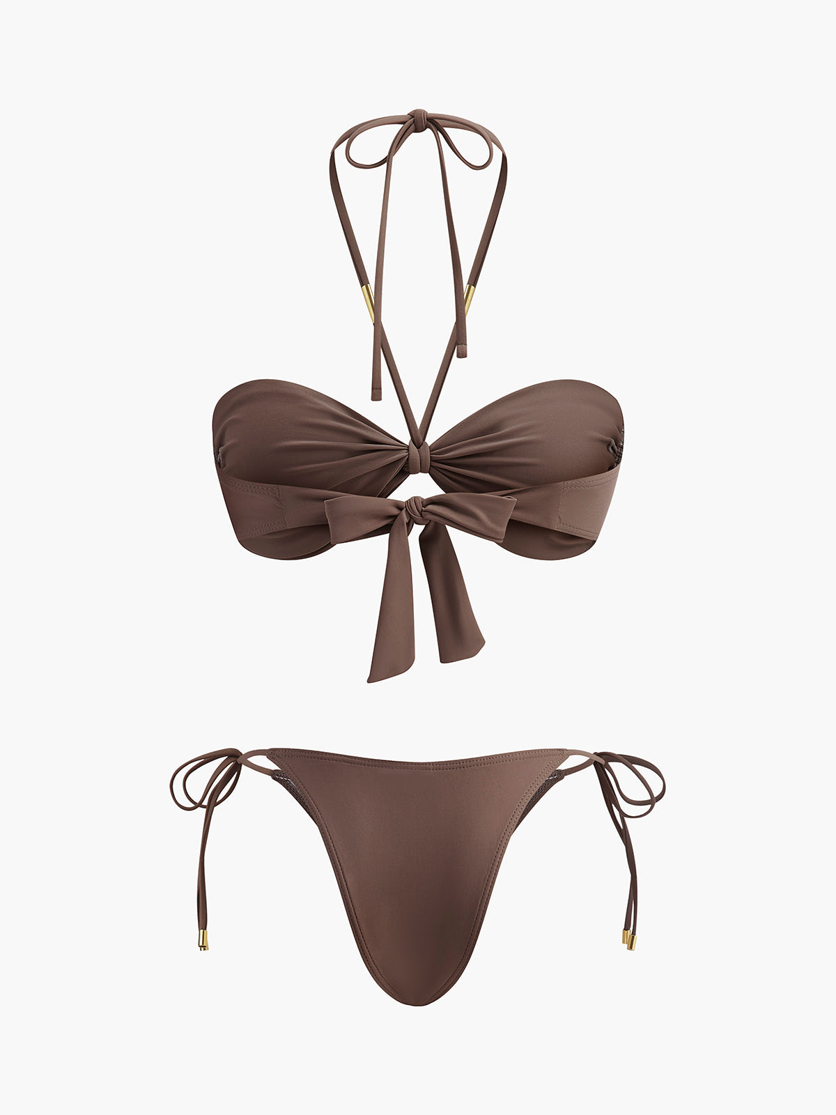 Bağlamalı Bikini Seti