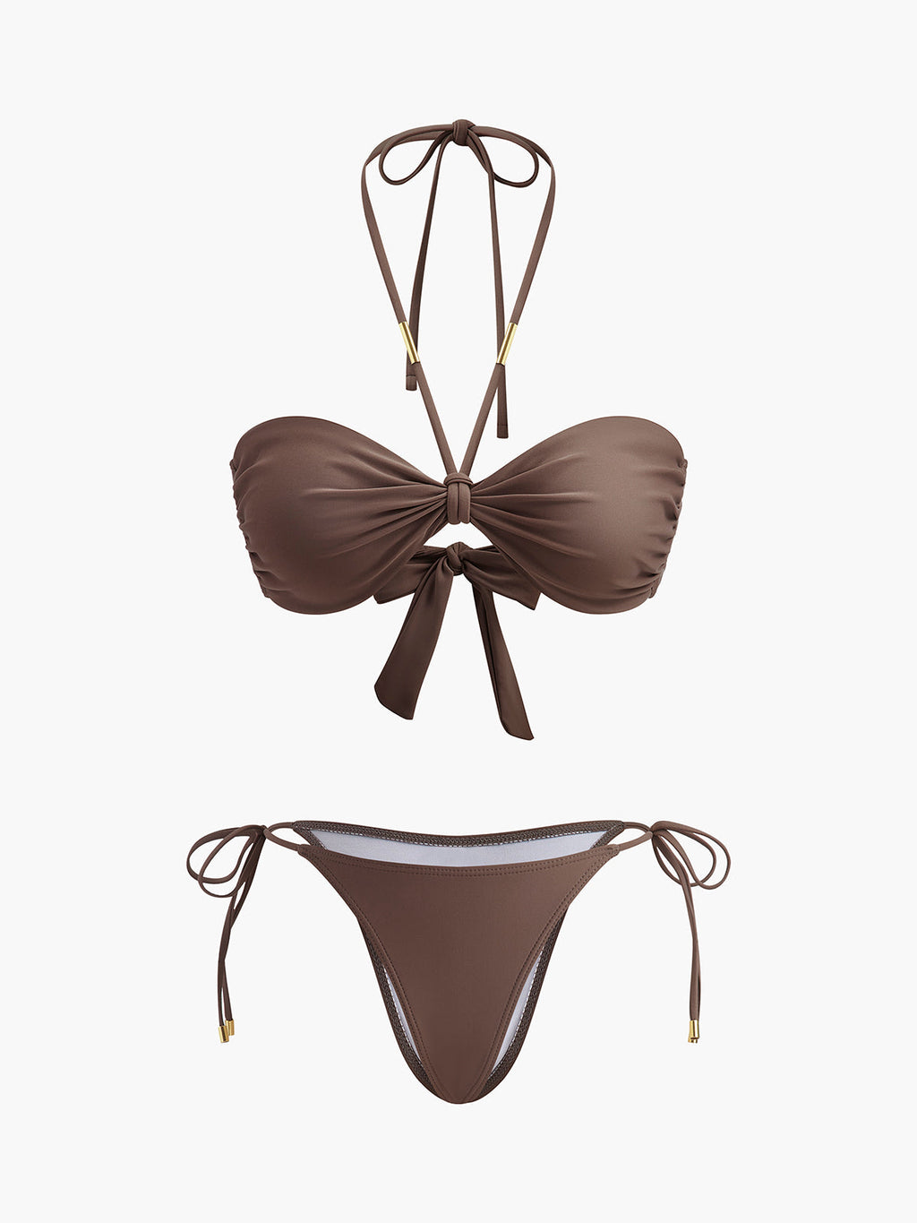 Bağlamalı Bikini Seti