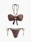 Bağlamalı Bikini Seti