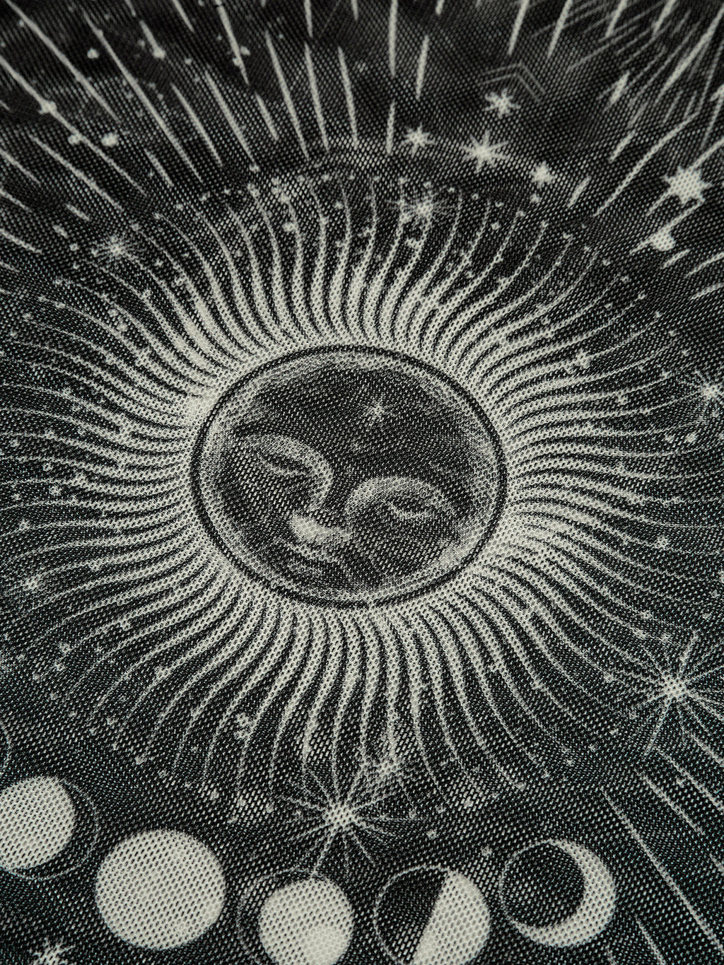 Astroloji Baskılı Etek