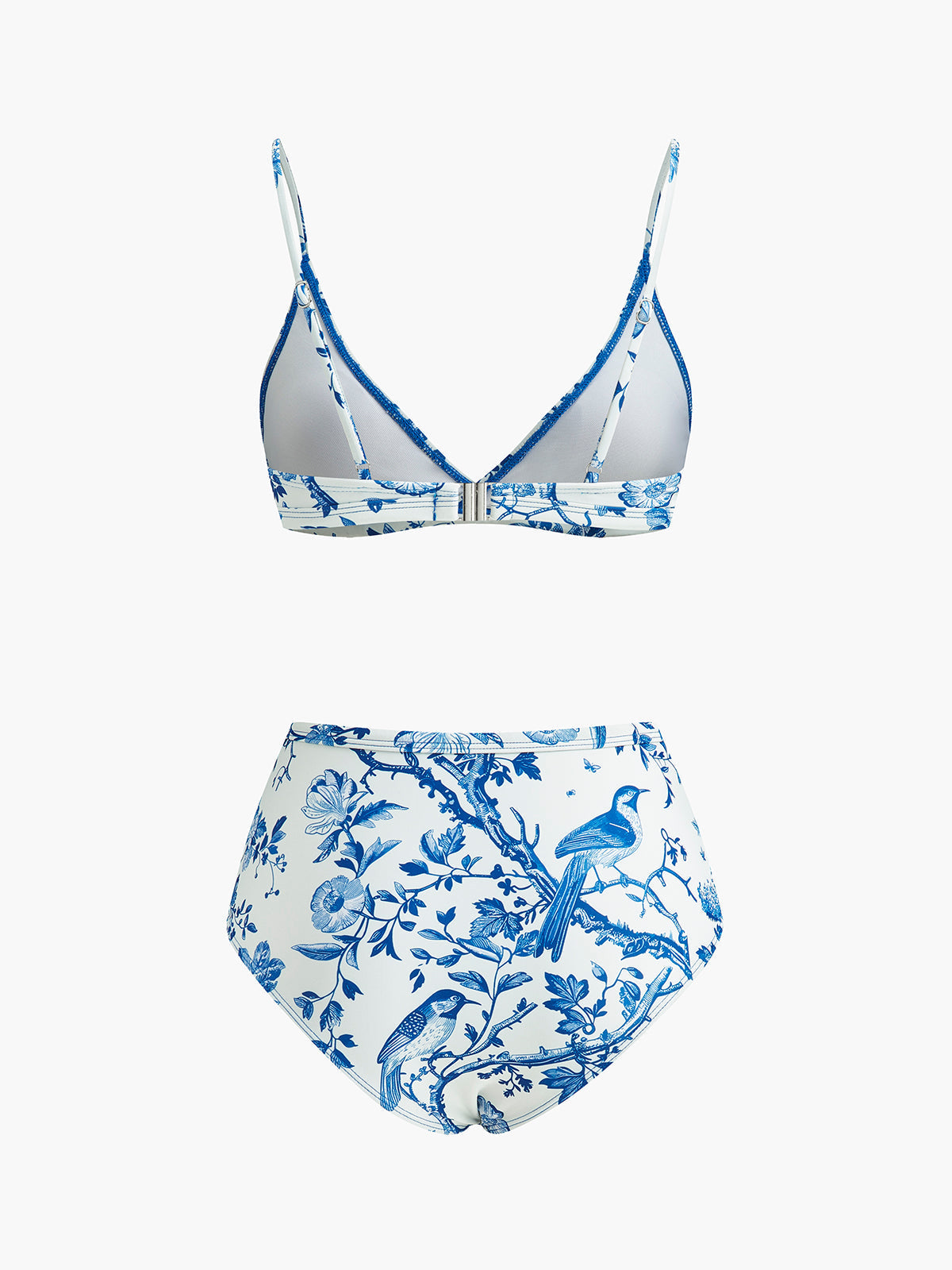 Yüksek Bel Baskılı Bikini Takımı