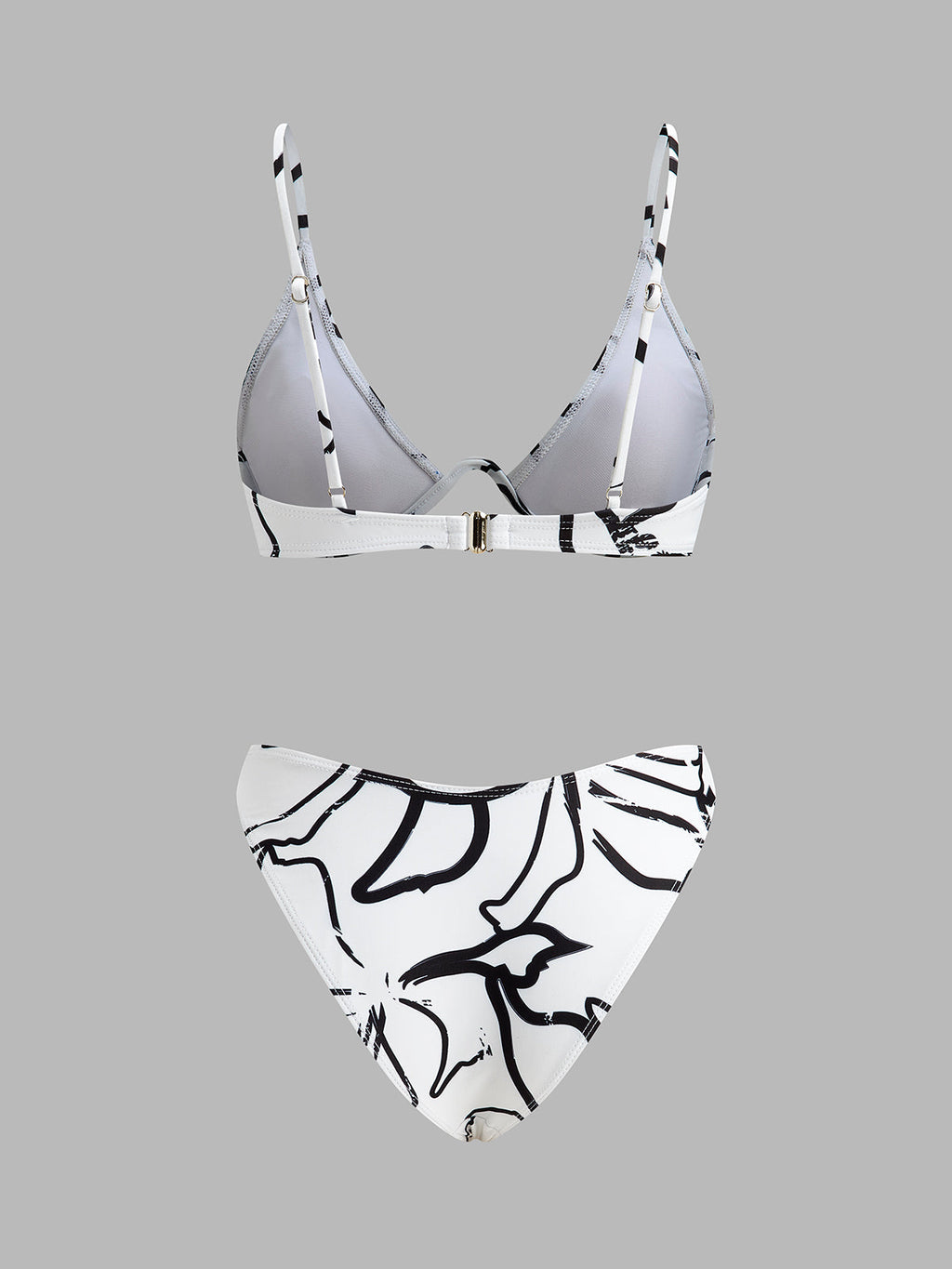 Üçgen Desenli Bikini Takımı