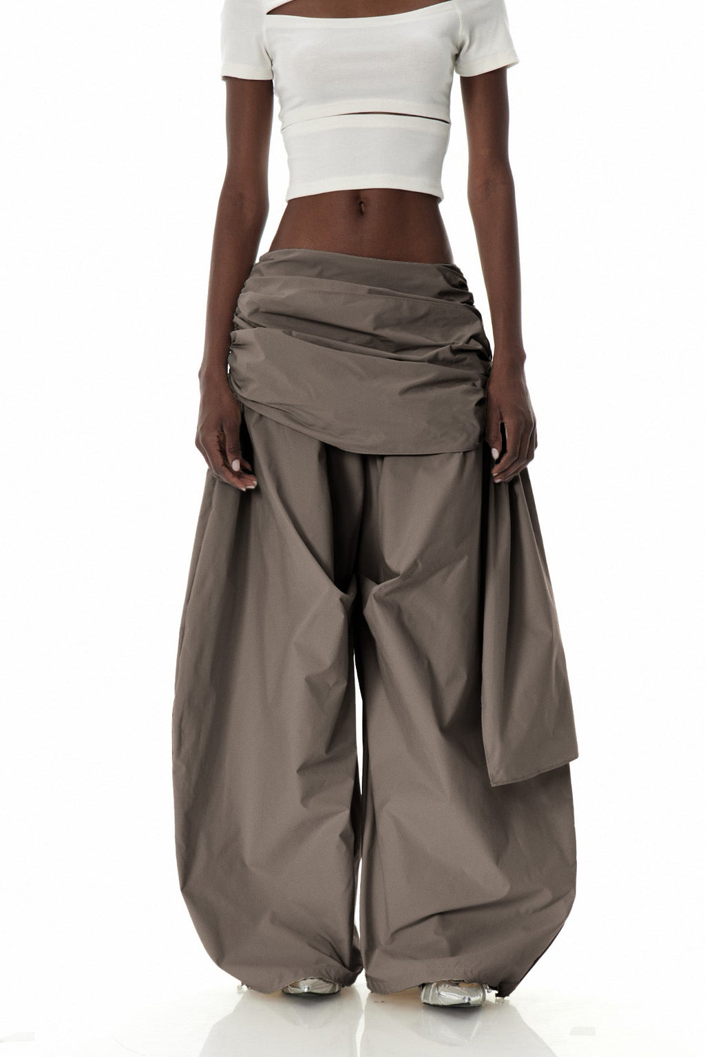 Creiddylad Büzgülü Varil Pantolon