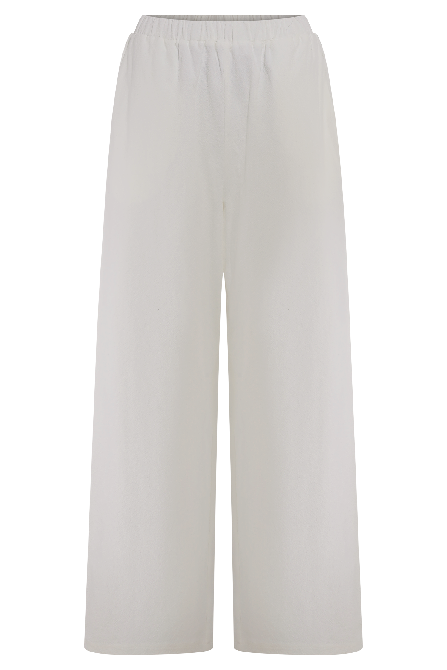 Campbell Pamuklu Bol Paça Pantolon