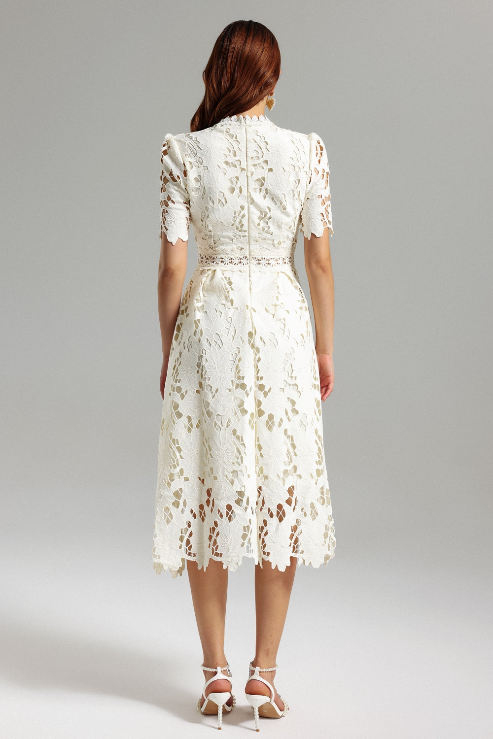 Bloom Lace Elegance Elbise