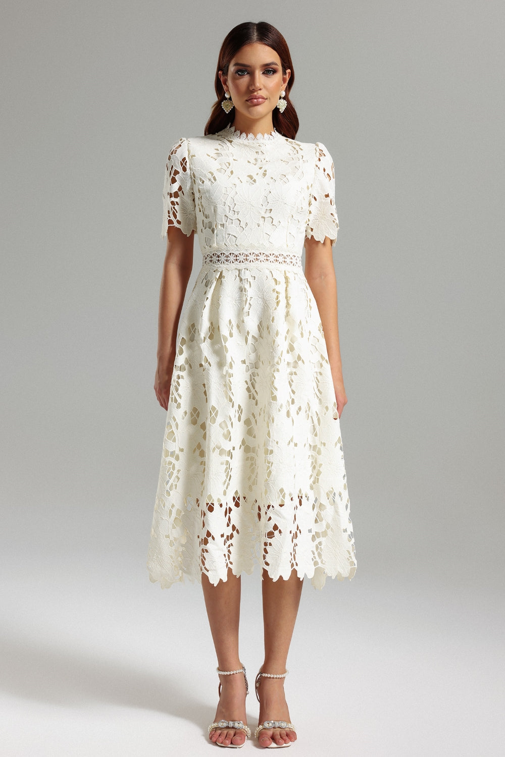Bloom Lace Elegance Elbise
