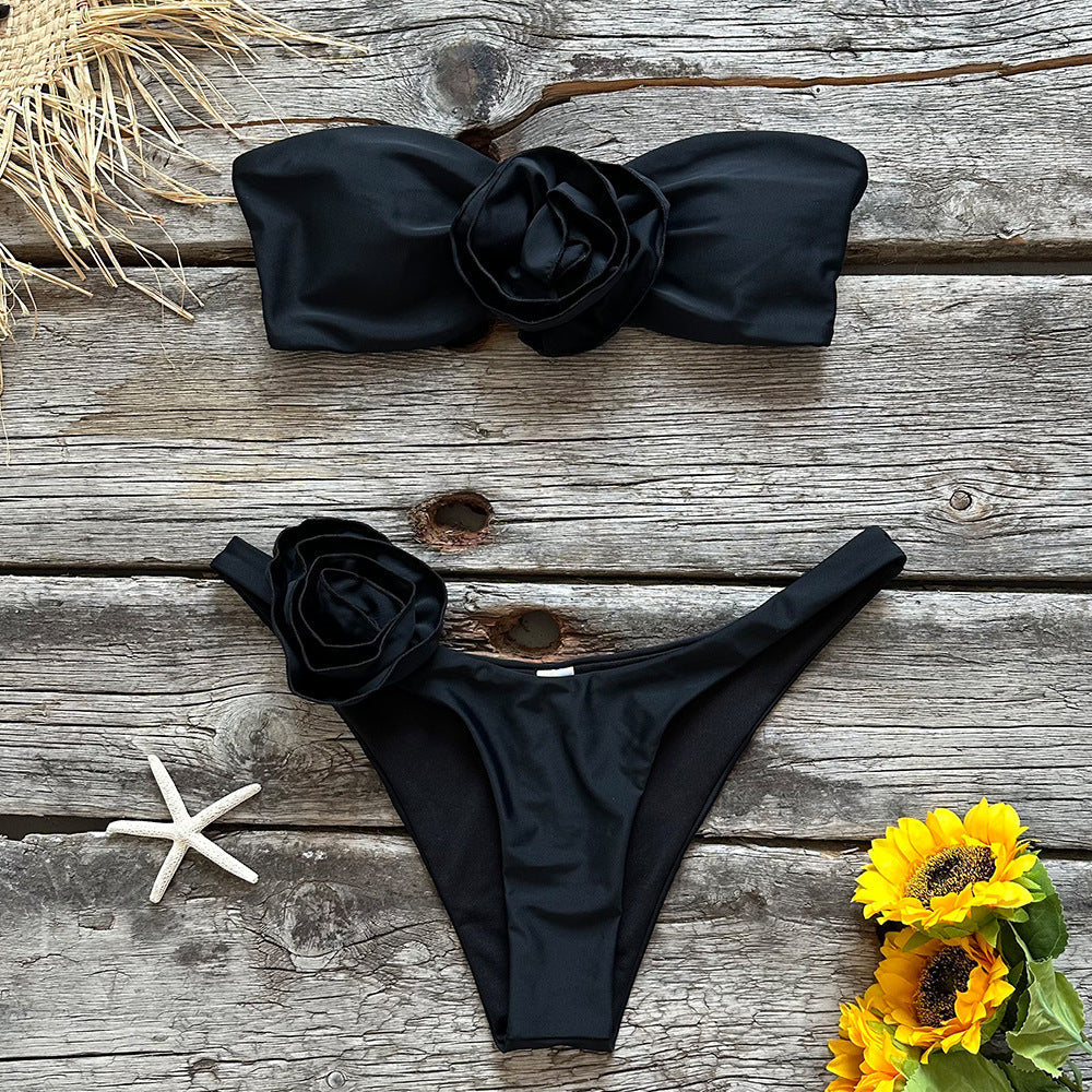Gül Detay Bikini Takımı