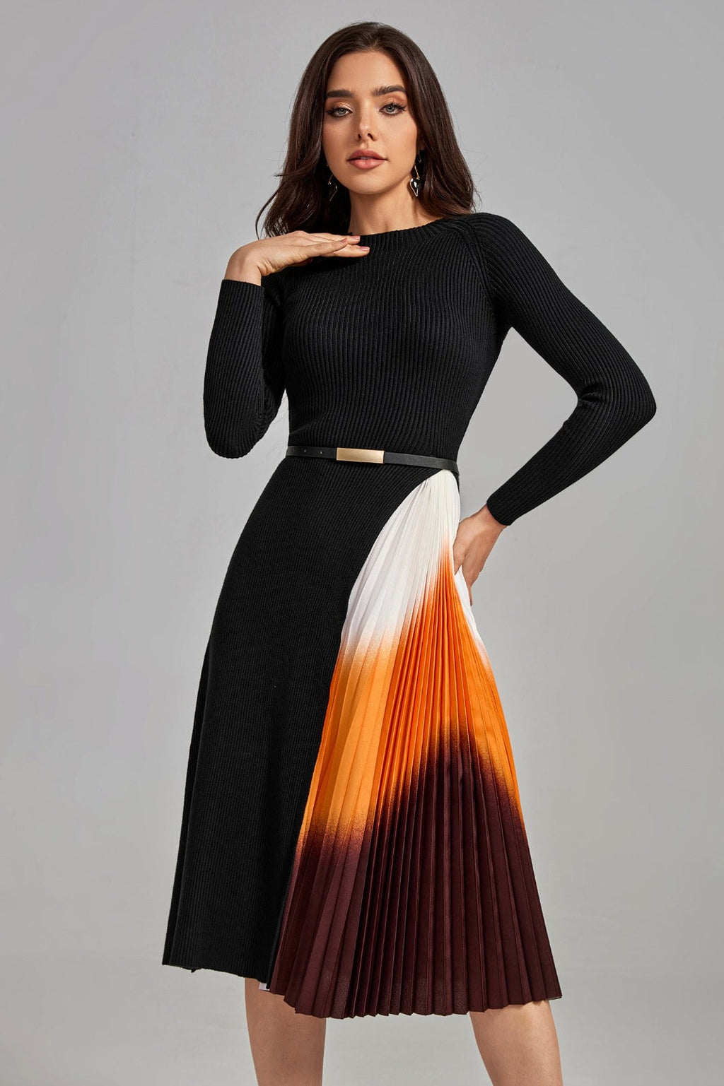 Solaria Midi Elbise