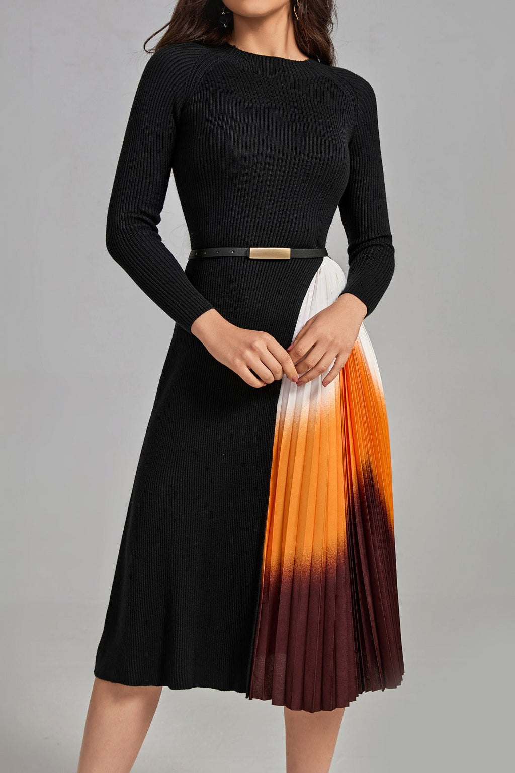 Solaria Midi Elbise